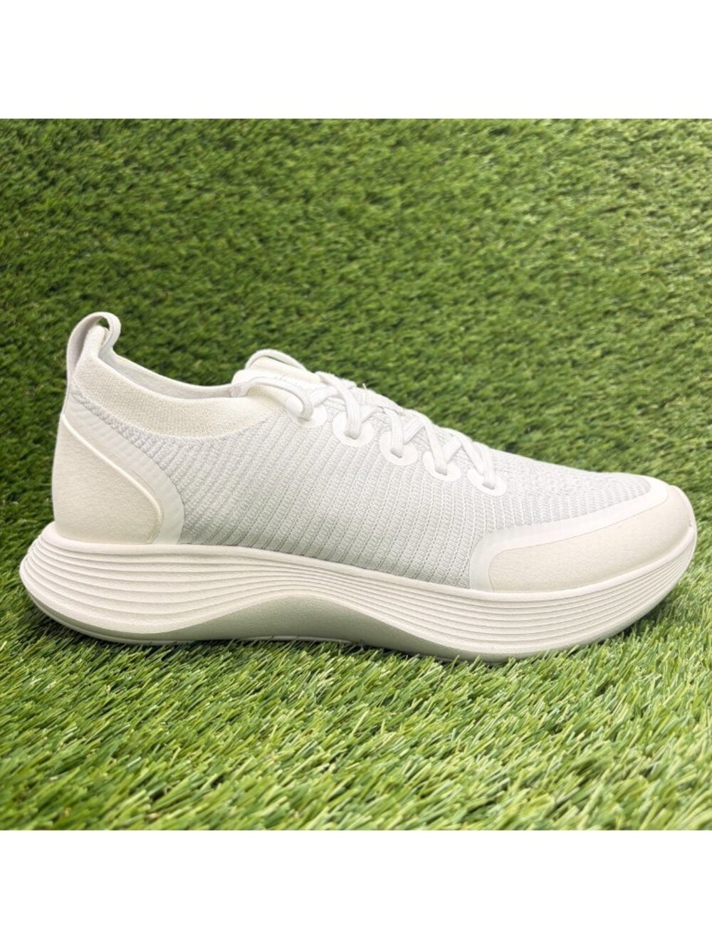 Allbirds Strider Womens Size 11 White Athletic Running Walking Shoes Sneakers